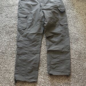Men's Charcoal Cargo Pants